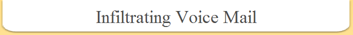 Infiltrating Voice Mail